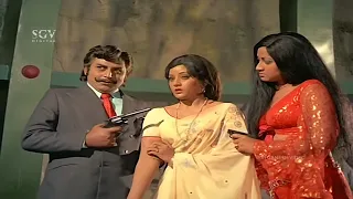 ಬಂಗಾರದ ಗುಡಿ ಲೂಟಿ ಮಾಡಲು ಬಂದ ವಜ್ರಮುನಿ &  ಗ್ಯಾಂಗ್ - Bangarada gudi kannada movie climax