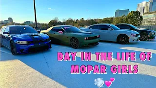 DAY IN THE LIFE OF MOPAR GIRLS💨💕 | pov drive, new friends ??