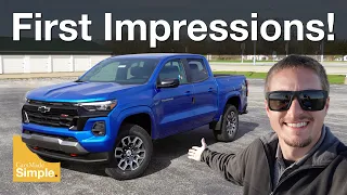 2023 Chevy Colorado Z71 First Impressions | Huge Upgrade!