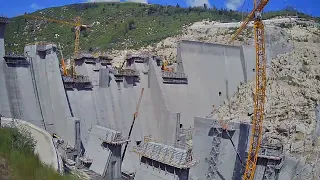 Dam Construction - Awesome time lapse