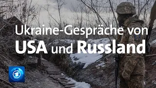 Ukraine-Konflikt: Gespräche von USA und Russland in Genf