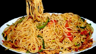 Tasty Spaghetti Recipe - Chicken Vegetable Spaghetti - Homemade Spaghetti Recipe