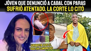 ¡JÓVEN QUE DENUNC1Ó A CABAL CON 'PARAS'! SUFR1Ó ATENT4DO ANTES DE IR A CORTE. URIBISTA HIZO EL OSO