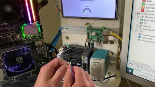 Industry 4.0 : IIoT Smart Factory BRX PLC Node-Red Raspberry Pi 4 HMI Example