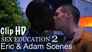 Sex Education 2x04 || Eric & Adam Kiss Scene
