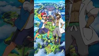 Ash vs Professor Kukui comparison short || #pokemon/#ash/#pikachu