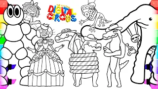 The Amazing Digital Circus Episode 2 Coloring Pages / How to Color All New Characters / NCS MUSIC