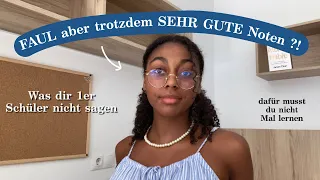 TIPPS  für SEHR GUTE NOTEN die du als FAULER Schüler umsetzen kannst📖🔑