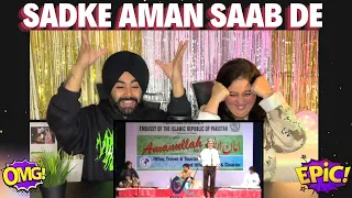 Punjabi Reaction On KING OF COMEDY l LEGEND Amanullah Khan Saab Di Mazedar Comedy Part 2