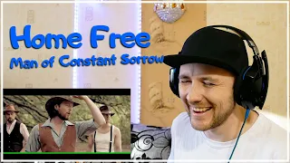 Home Free - Man of Constant Sorrow RUSSIAN REACTS