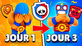 LEGENDAIRE 1 en 3 JOURS ?! (le son est horrible j'suis désolé) - BRAWL STARS FR