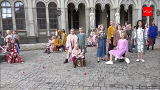 "KLIMKOVA KIDS". Показ моделей одежды на проекте CINEMA FASHION. Мосфильм. 14.08.20г. г. Москва