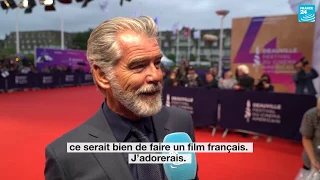 Une journée à Deauville #1 : Pierce Brosnan, un "James Bond" sur le tapis rouge