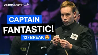 Ali Carter with a SUPREME century break in the final! ✨ | The Masters 2024