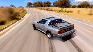 Forza Horizon 5 - Mitsubishi Starion ESI-R 1270 HP  - Open World Free Roam Gameplay (UHD) [4K60FPS]