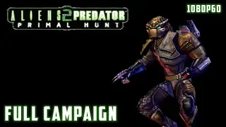 Aliens versus Predator 2: Primal Hunt (2002) - Full Campaign 1080p60 HD Walkthrough - Predator