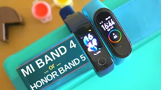 Xiaomi Mi Band 4 vs Honor Band 5: The Best Budget Fitness Trackers of 2019