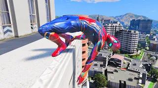 GTA 5 Spiderman Motorcycle FailsRagdolls Euphoria Ep36 Euphoria Physics, fails, jumps Euphoria Ep 36