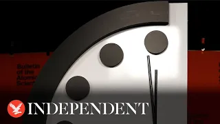 Watch again: Doomsday Clock reveals how close we are to end of the world unveiled by Bill Nye