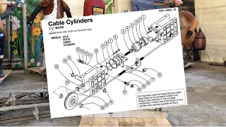 Rock-afire Restoration Part 13 (How To Rebuild A Tolomatic Cylinder)