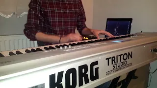 Silent Hill - ClawFinger - Akira Yamaoka Keyboard Cover - KORG Triton Studio 88 #akirayamaoka