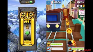 Temple Run 2 VS Subway Surfers iPad Gameplay for Children HD #87