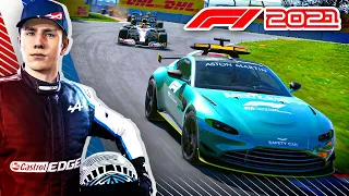 ХААС ПРОВОЦИРУЕТ МАШИНУ БЕЗОПАСНОСТИ - Карьера F1 2021 #19