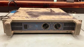 Yamaha Amplifer P5000S Troubleshooting Restoration // Restore and Repair Amplifier Circuit Board