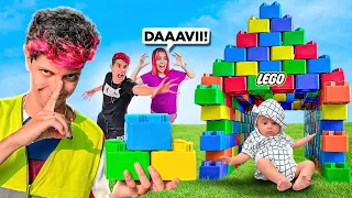 CONSTRUI UMA CASA DE LEGO PRO DAVI *Trolei todos
