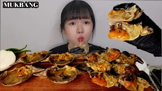 알이 꽉 찬 간장게장 먹방🦀 게장국수는 꼭 드세요 여러분,, Soy Sauce Marinated Crab mukbang