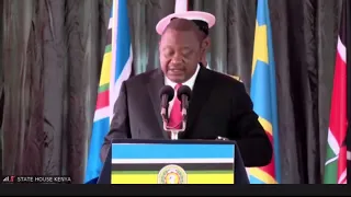 PRESIDENT UHURU'S FULL SPEECH AS DRC IS ADMITTED TO THE EAST AFRICAN COMMUNITY!!