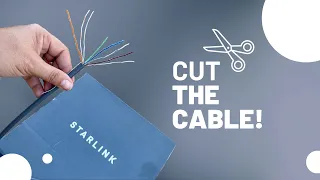 Cutting the Cord – Modify Your Starlink Cable