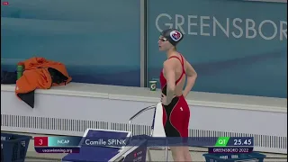 Camille Spink: Women's 50M Freestyle Finals - Toyota US Open 2022