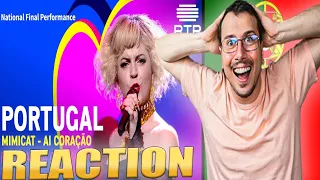 Italian Reacts To Mimicat - Ai Coração | Portugal 🇵🇹 | Eurovision 2023