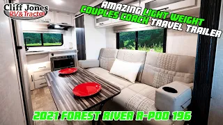 2021 Forest River R-Pod 196 Light Weight Couples Coach Travel Trailer