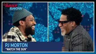 PJ Morton - "Watch the Sun" | The Daily Show