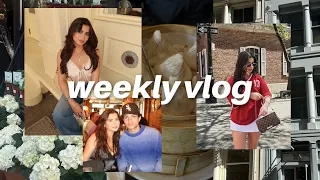 WEEKLY VLOG: new tattoo, teo visits, good eats, spring in nyc & more