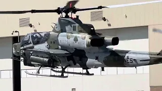 Marine Ah1z cobra helicopter camouflage landing