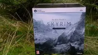 The Elder Scrolls V Skyrim Collector's Edition Unboxing (PC) ENGLISH