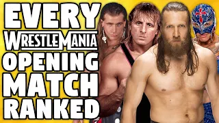 Every WWE WrestleMania Opening Match Ranked From WORST To BEST