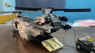 Custom Lego Chinook helicopter