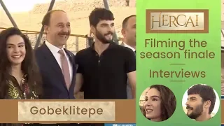 Hercai ❖ Interview Part 1 ❖ Filming S1 finale ❖  English ❖  2019