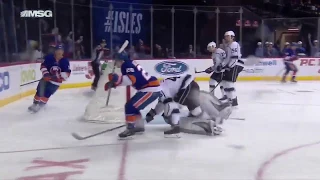 Kieffer Bellows notches 1st NHL goal against Jonathan Quick, LA Kings