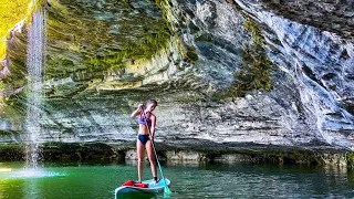 Paddle Boarding Beaver Lake in Eureka Springs, Arkansas