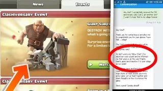 Supercell CONFIRMS Giant Surprise Event?! | Clash of Clans Clashiversary Update Leaks