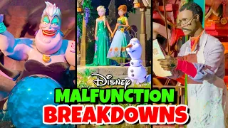 Top 10 Disney Fails, Ride Breakdowns & Malfunctions Pt 8 - Walt Disney World & Disneyland