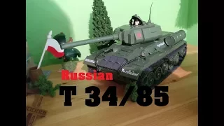 Building a Russian T34/85 -Cobi-
