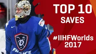 Top 10 Saves | #IIHFWorlds 2017