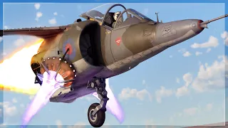 HARRIER VTOL GROUND STRIKE |The Fastest Accelerating Plane In The Game