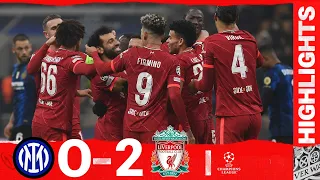 Highlights: Inter 0-2 Liverpool | Fantastic Firmino header & Salah seals advantage in Milan